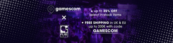 up to 35% OFF select in-stock items FREE SHIPPING in UK & EU up to 200 euros with code GAMESCOM