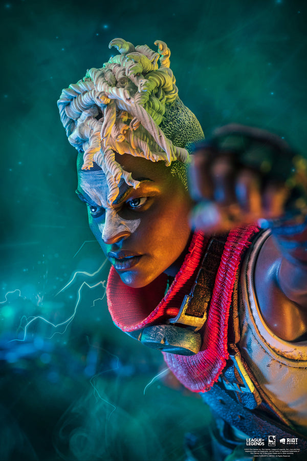 League of Legends Ekko 1/4 Scale Statue