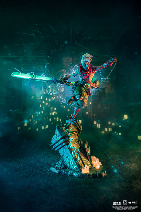 League of Legends Ekko 1/4 Scale Statue