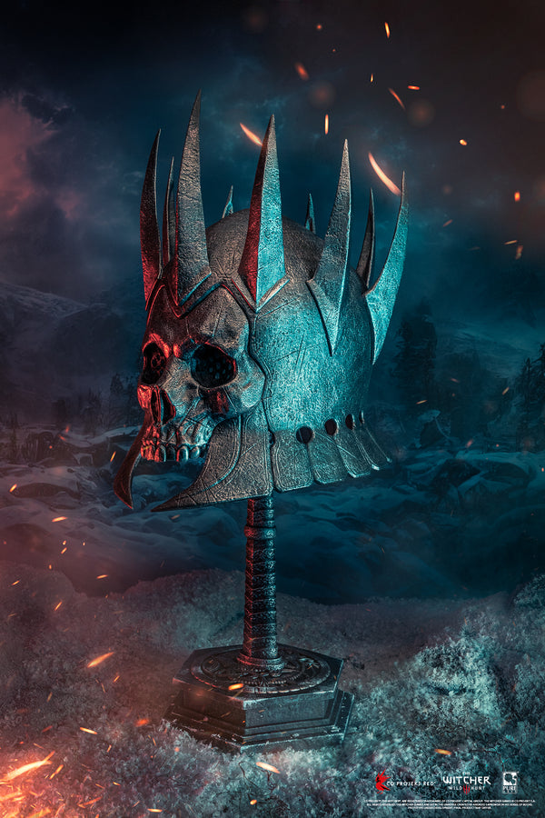 The Witcher 3 : Wild Hunt Eredin Helmet Replica à l'échelle 1/1 Édition exclusive