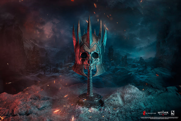 The Witcher 3 : Wild Hunt Eredin Helmet Replica à l'échelle 1/1 Édition exclusive