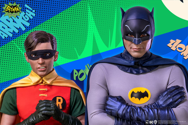 Batman &amp; Robin Diorama à l'échelle 1/4 Édition exclusive