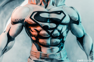 DC Heroes Superman B&W PX PVC 1/8 Scale Statue