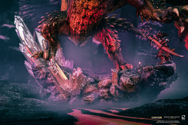 Monster Hunter World Nergigante Statue