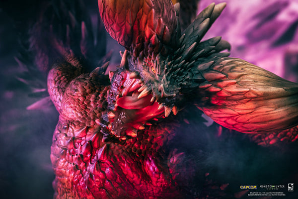 Monster Hunter World Nergigante Statue