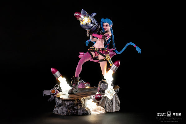 Statue Jinx de League of Legends à l'échelle 1/6