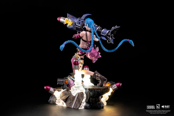 League of Legends Jinx & Vi 1/6 Scale Statue Bundle