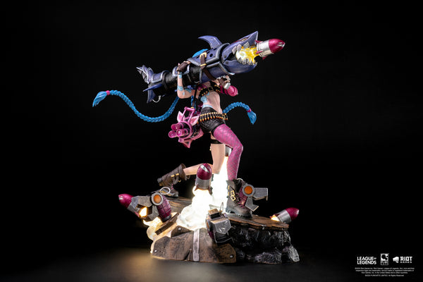 League of Legends Jinx & Vi 1/6 Scale Statue Bundle