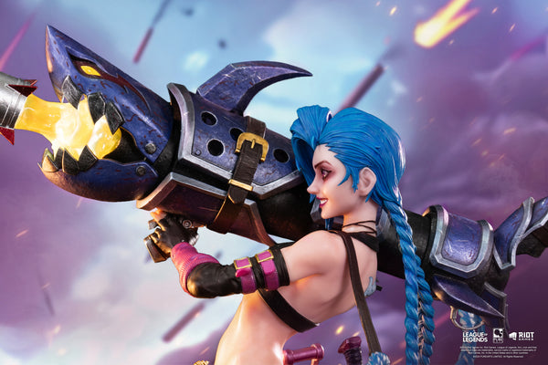 League of Legends Jinx & Vi 1/6 Scale Statue Bundle