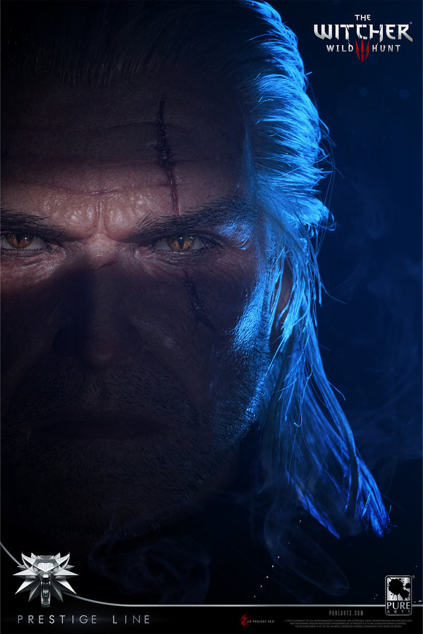 Prestige Line - The Witcher 3: Wild Hunt Geralt of Rivia 1/2 Scale Statue