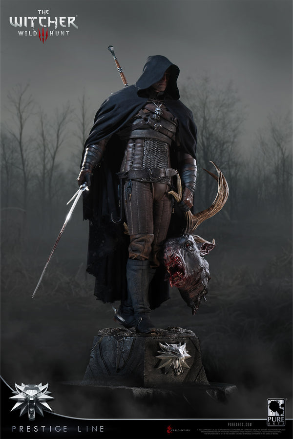 Prestige Line - The Witcher 3: Wild Hunt Geralt of Rivia 1/2 Scale Statue