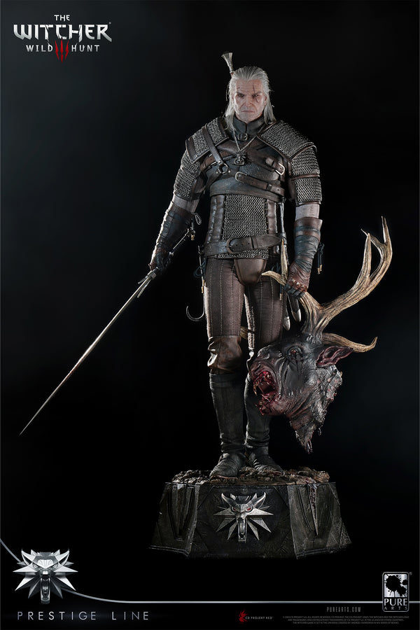 Prestige Line - The Witcher 3: Wild Hunt Geralt of Rivia 1/2 Scale Statue