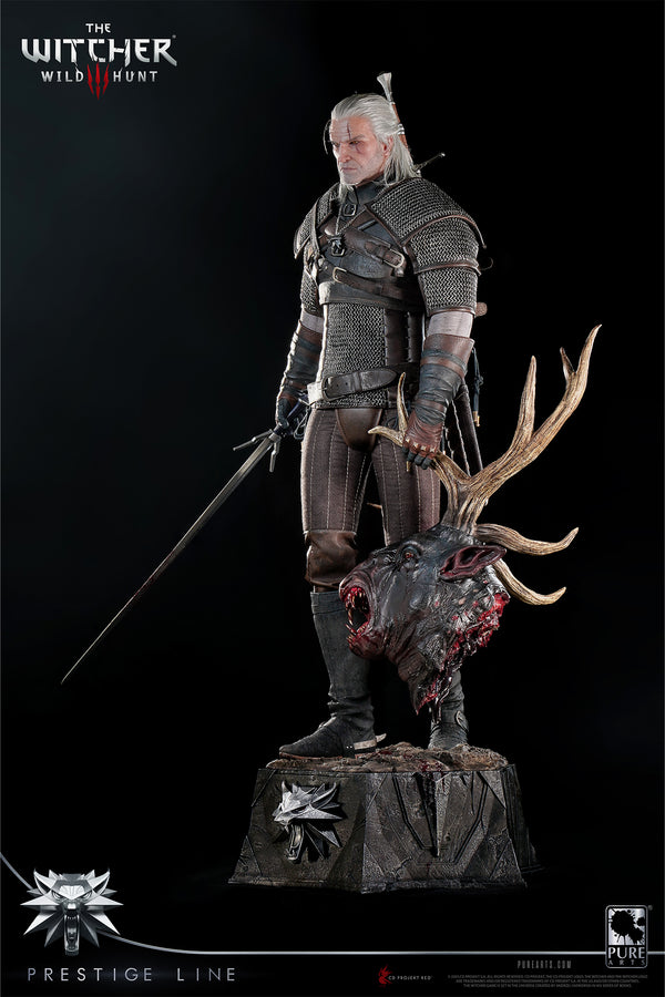 Prestige Line - The Witcher 3: Wild Hunt Geralt of Rivia 1/2 Scale Statue