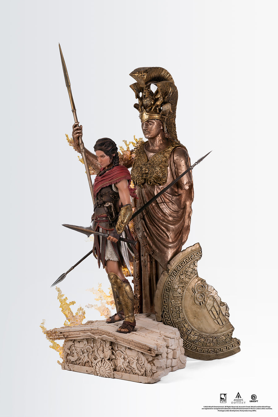 AC ODYSSEY - Kassandra Animus - Statue PureArts 1/4 80cm :  : Figurines PureArts Assassins Creed