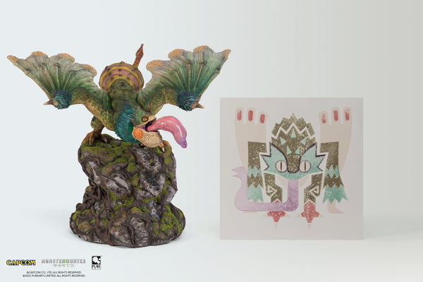 Monster Hunter World Pukei-Pukei statue édition exclusive