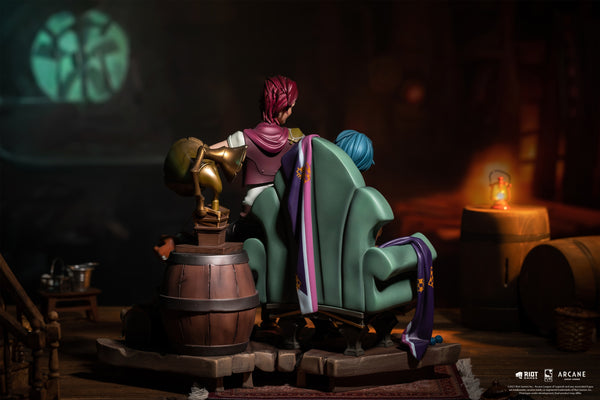 Arcane Powder & Vi Statue à l'échelle 1/6