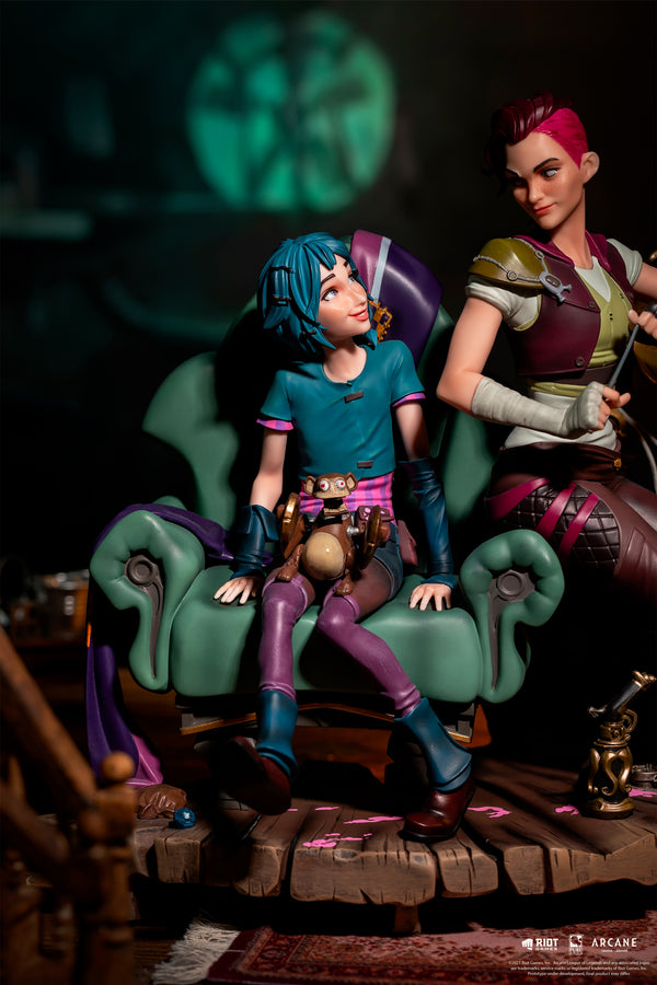 Arcane Powder & Vi Statue à l'échelle 1/6