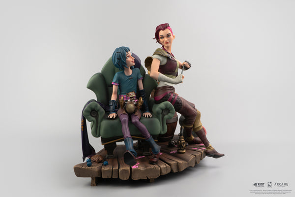 Arcane Powder & Vi Statue à l'échelle 1/6