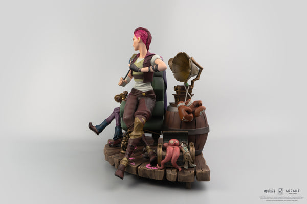 Arcane Powder & Vi Statue à l'échelle 1/6