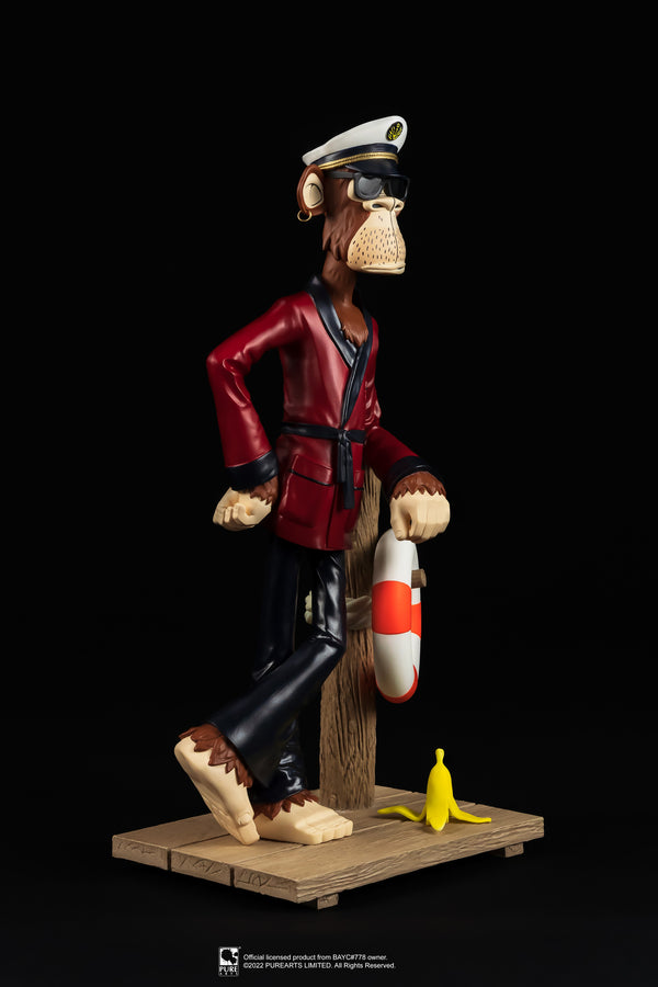 BAYC #778 - Bored Captain Ape 1/8 Scale Statue