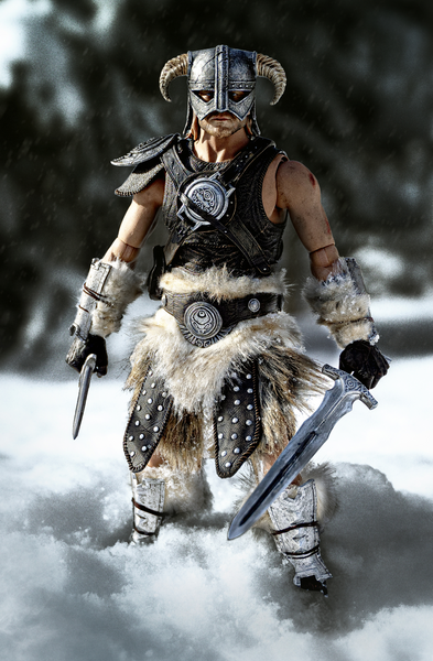 Elder Scrolls V: Skyrim Dragonborn 1/6 Articulated Figure Standard Edition  – PureArts